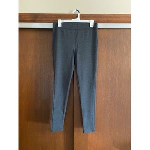 Gray express leggings size medium